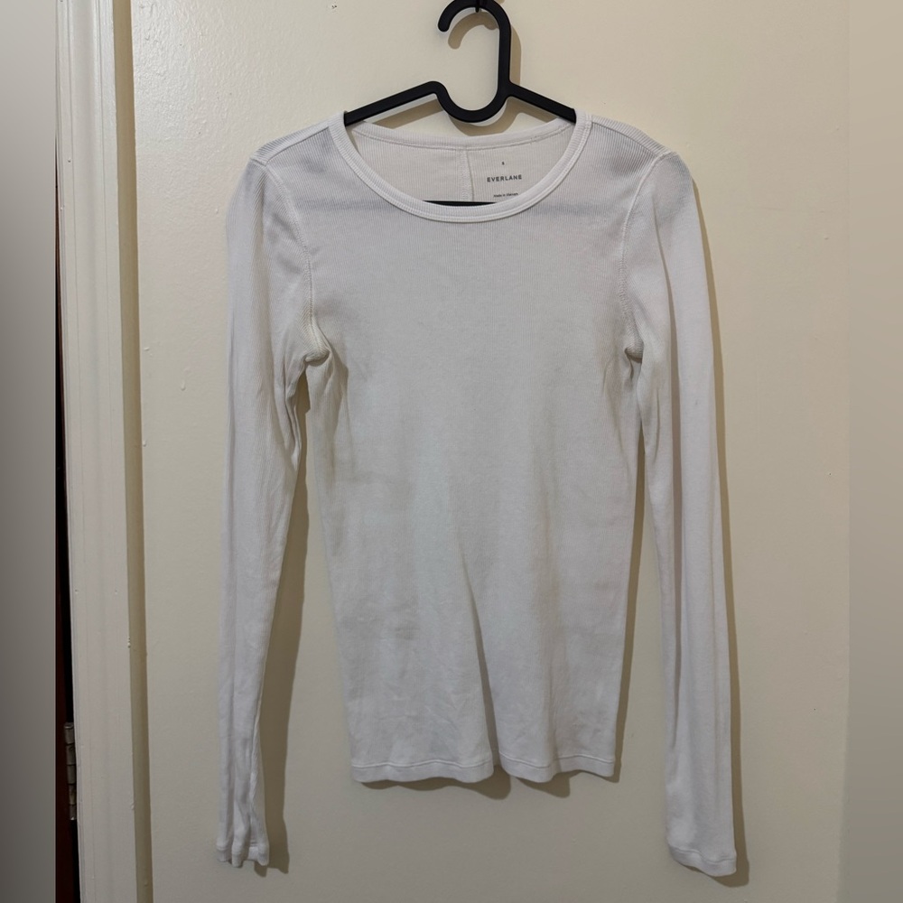 everlane ribbed tee